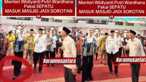 Cek Fakta: Menpar Pakai Sepatu Masuk Masjid | EQUITYWORLD SEMARANG