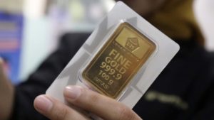 Harga Emas Antam Bertahan di Rp2,635 Juta per Gram, Emas Dunia Menguat Dipicu Memanasnya Konflik Timur Tengah | EQUITYWORLD SEMARANG