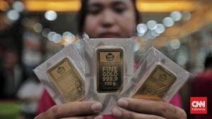 Harga Emas Antam Merosot Rp20 Ribu ke Rp2,615 Juta per Gram | EQUITYWORLD SEMARANG