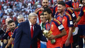 Reaksi Gedung Putih usai Foto Donald Trump Dihapus dari Unggahan Timnas Spanyol setelah Juara Piala Dunia 2026 | EQUITYWORLD SEMARANG