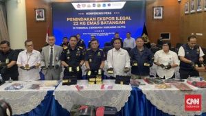 Bea Cukai Kembali Gagalkan Penyelundupan Emas 22 Kg Senilai Rp60 M | EQUITYWORLD SEMARANG